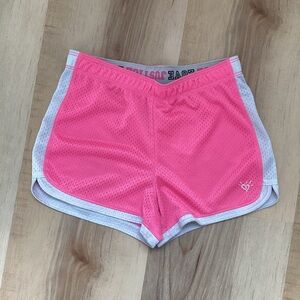 BOGO 🥳 Justice Pink and White Athletic Shorts girls 10 | athletic sporty play